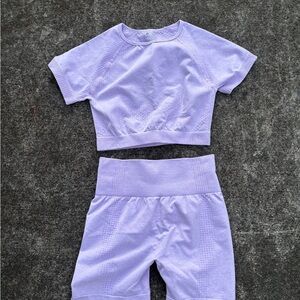 Lavender Activewear Set size medium